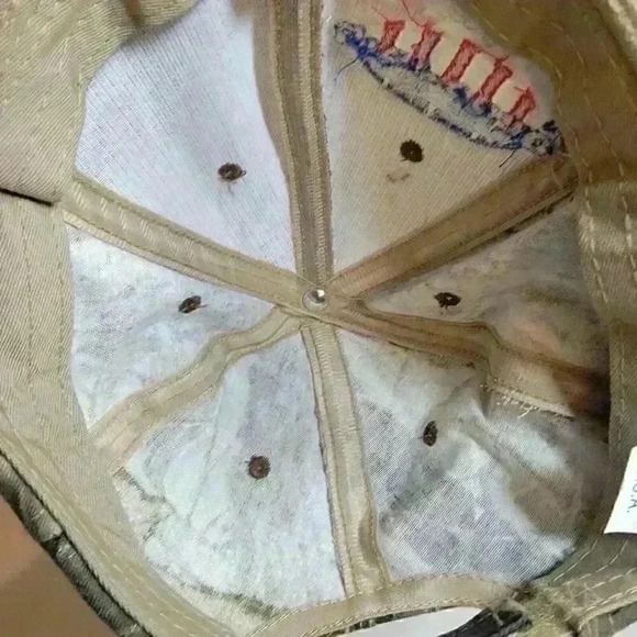 Larry the Cable Guy Strapback Hat Baseball Cap Mossy Oak Camo GIT R Done Hunting - Picture 4 of 8